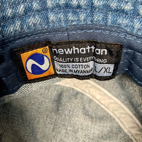 Newhatten Denim Bucket Hat Size L/XL​ - Picture 6 of 6